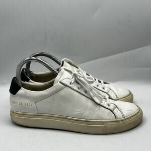 Common Projects Low White 3892 Womens Size EU 38 US 8/8.5 Luxury Sneakers